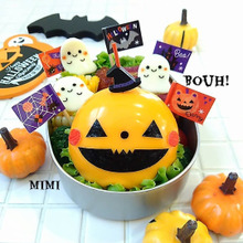オバケちゃんと一緒♪ジャック・オ・ランタンでハロウィン弁当