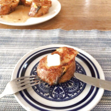 美味しいパンを味わう❣️お砂糖入れない★フランスパン★フレンチトースト