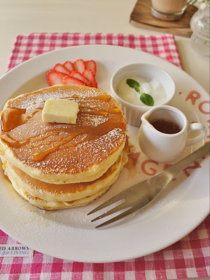 子どもと一緒に楽しみたい!豆乳で作るヘルシーパンケーキ朝ごはん