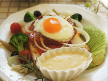 ワンプレートでしっかり栄養補給★朝ごはん