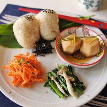 お弁当の残りと作り置きで簡単!ヘルシー和んプレート・その②