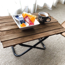 カンタンすのこDIY!トレイにもなるちょい置きテーブル