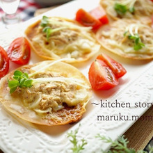 包まず乗せて焼くだけ?ツナマヨのオープン餃子で、食欲がマックスになる!