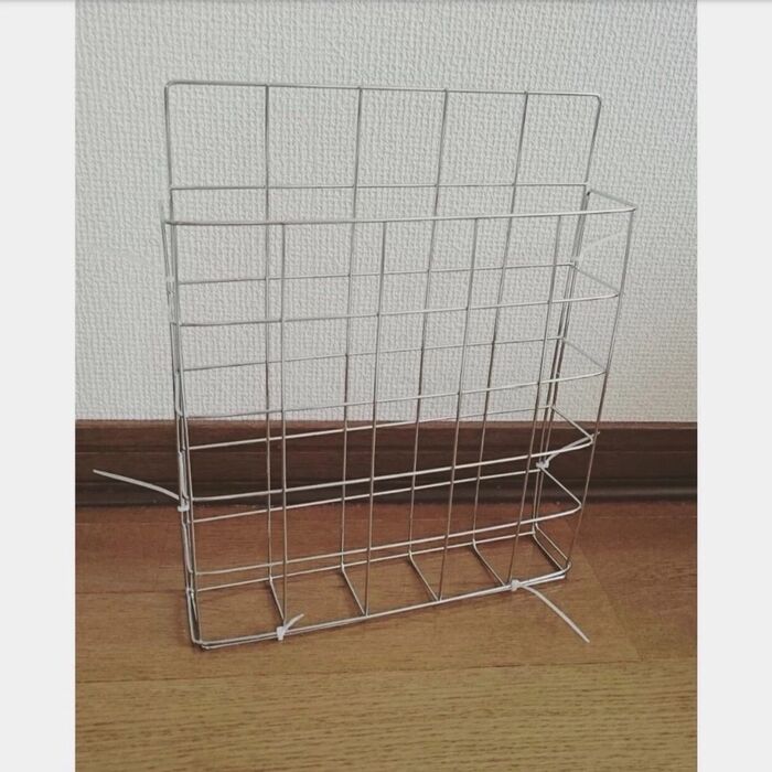 ②結束バンドで固定