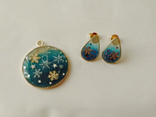 *冬っぽいレジンアクセサリー*