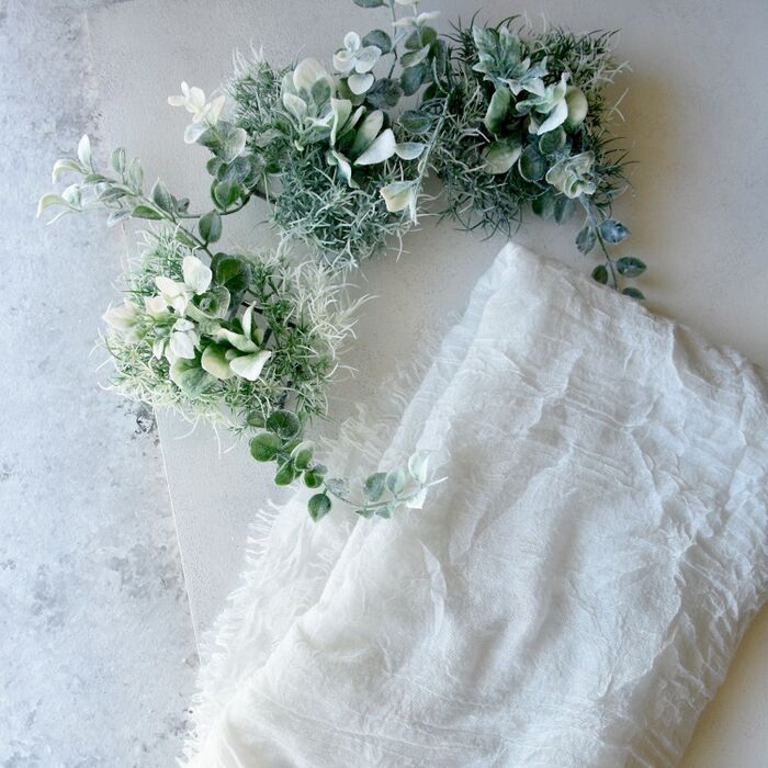 見せたくない隙間♥魅せたい料理コーデ♥フェイクグリーンが大活躍