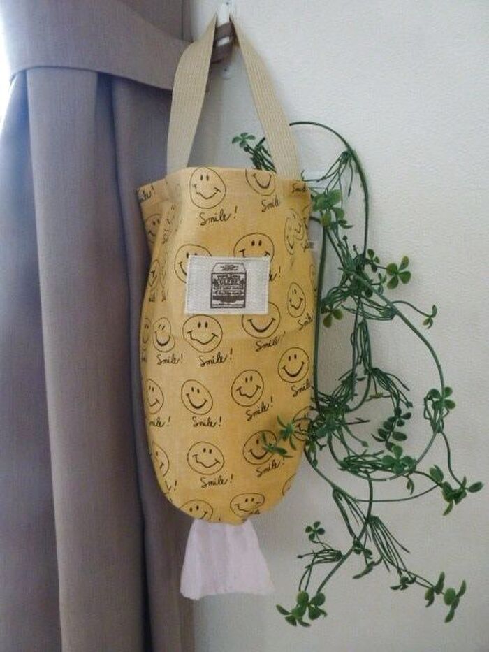 キャンドゥ/ランチョンマットで簡単!トイレットペーパーホルダー