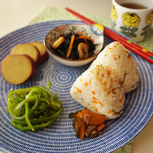 お弁当の残りと作り置きで簡単!ヘルシー和んプレート