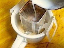 やった!ドリップバッグコーヒーを牛乳でいれてみたらできちゃった。