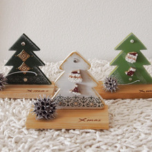 今年のちょっとアレンジしたミニツリーです~