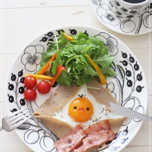 週末の朝ご飯に*そば粉でガレット