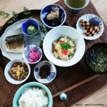 和定食の朝ごはん??