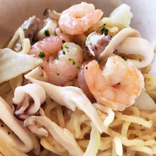 余った食材で電子レンジ5分💡上海風焼きそば(もどき)の簡単・時短レシピ