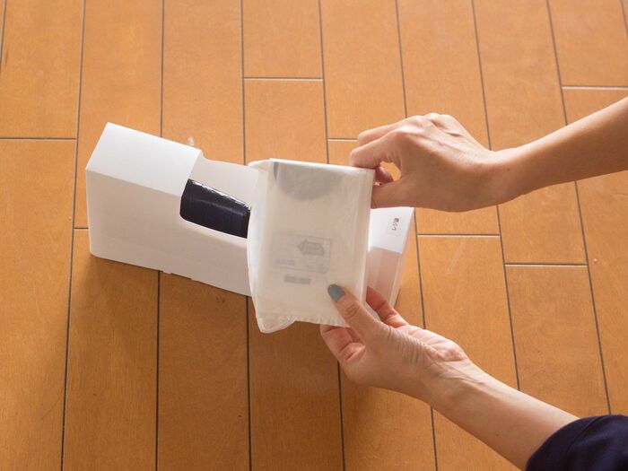 それをそのまま入れるだけ