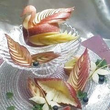 簡単 りんごのリーフ