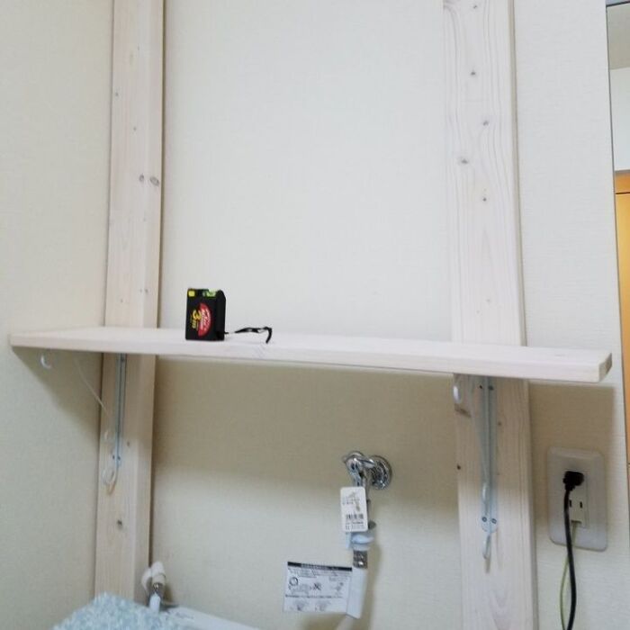 棚板をつける