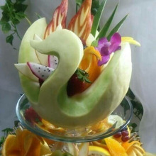 メロンでスワン