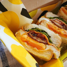 おうちカフェ!OKU CAFEレシピ『絶対美味しい!ごはんのおかずでサドイッチ弁当』