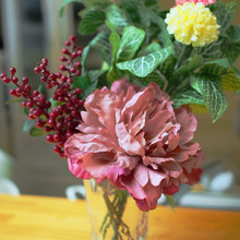 自宅のコップに挿すだけ♪フェイクグリーンで枯れない生花