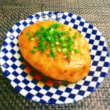 ダブル生姜が旨いっ♪ご飯が進む!お豆腐長ネギハンバーグ