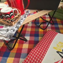 100均折りたたみイスで★簡単すぎ!コット