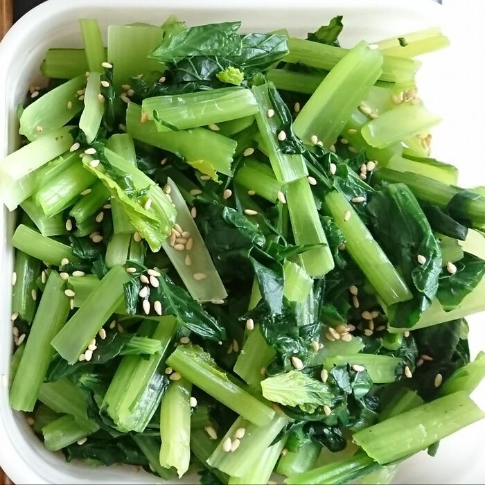 簡単,だしナムル