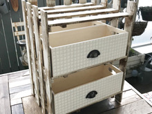 100均DIY☆すのこと木箱で大容量収納棚!!