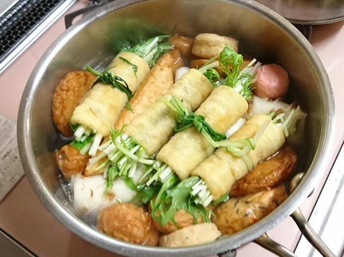 おでんと一緒に