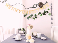 フェイクグリーンで簡単!シンプルな☆ボタニカルクリスマス☆