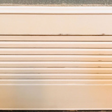 貼っておくだけ。お風呂場のパッキンを楽してキレイに♬