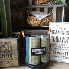 100均で作るキャスター付き男前バスケット