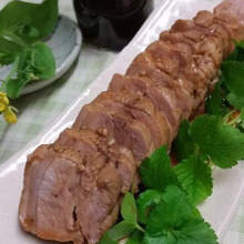 材料2つ☆ レンジでしみうま~♪ ドレッシングで豚バラチャーシュー