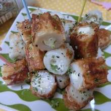 やみつきペッパー味♪ クリームチーズとちくわのスパイシー炒め