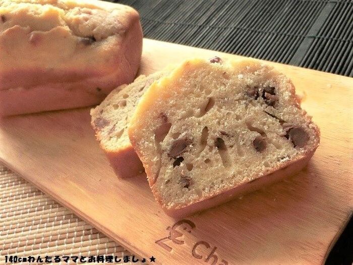 簡単★あずきのパウンドケーキ