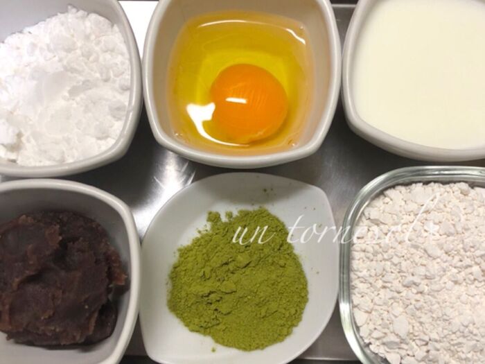 ①白玉粉はしっかりつぶして!