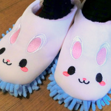 かわいい♪暖かい♪掃除もできる♪ルームシューズ