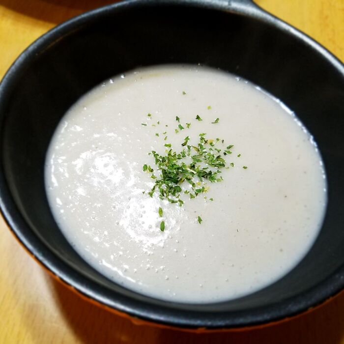 クミン香る里芋のポタージュ