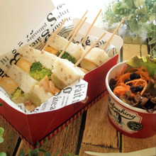 ワンハンドで食べやすい♪【串サンドイッチ】弁当