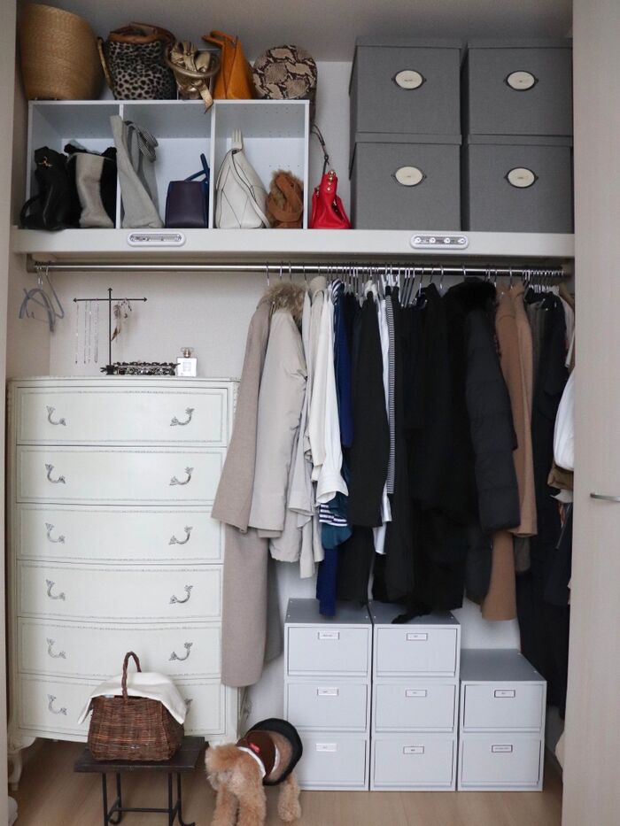 【クローゼット収納】着たい服がすぐに見つかるクローゼットの作り方