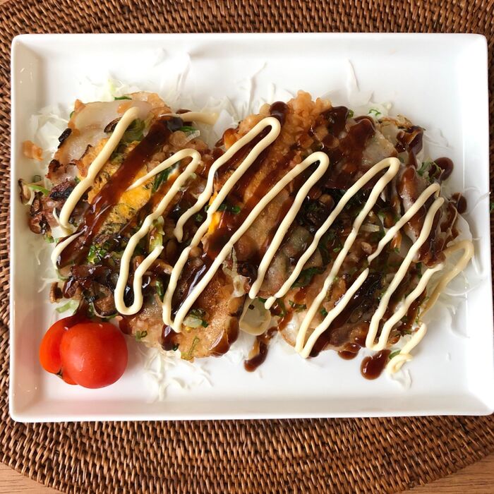 (6)豚肉に火が通ればいい完成です!