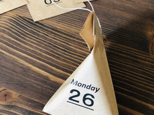 seria 茶封筒でつくる アドベントカレンダー