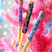 カンタン♪ときめきハンドメイド♪ **スティックチョコレートなクリスマスオーナメント**