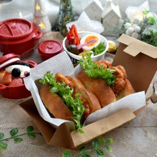 お昼が楽しみ!タンドリーチキンでサンドイッチ弁当