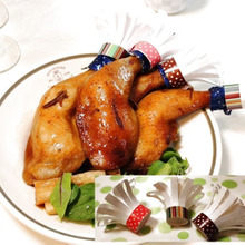 チャップ花★チキンに持ち手を付けると特別感アップ!