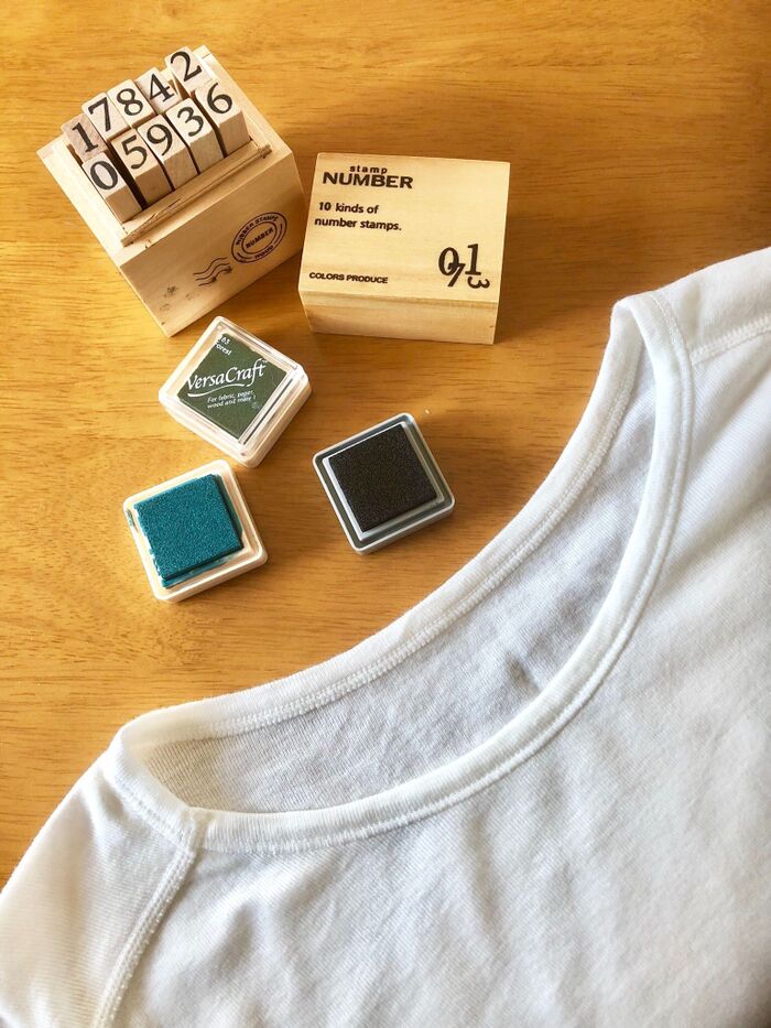 布用スタンプをポン!で簡単♪