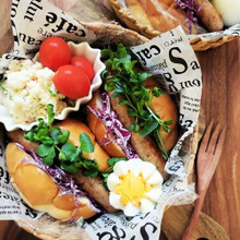 野菜たっぷりのお出かけ用ホットドッグ♪