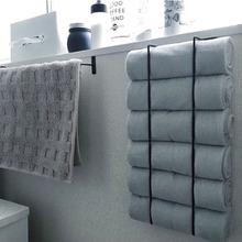 アイアンバー(セリア)でタオル収納DIY(1)