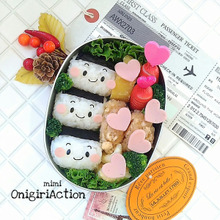 仲良しトリオのおにぎりちゃんでおにぎりアクション!