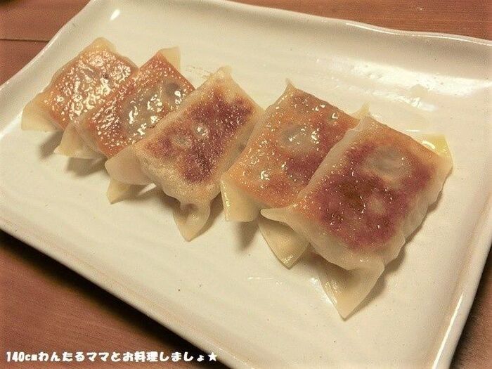 簡単★大根入りカレー餃子