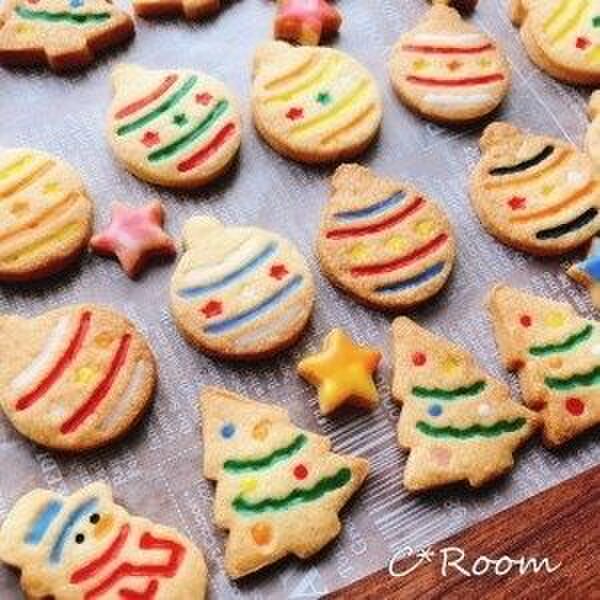 ✤ アイシング X'masクッキー ✤